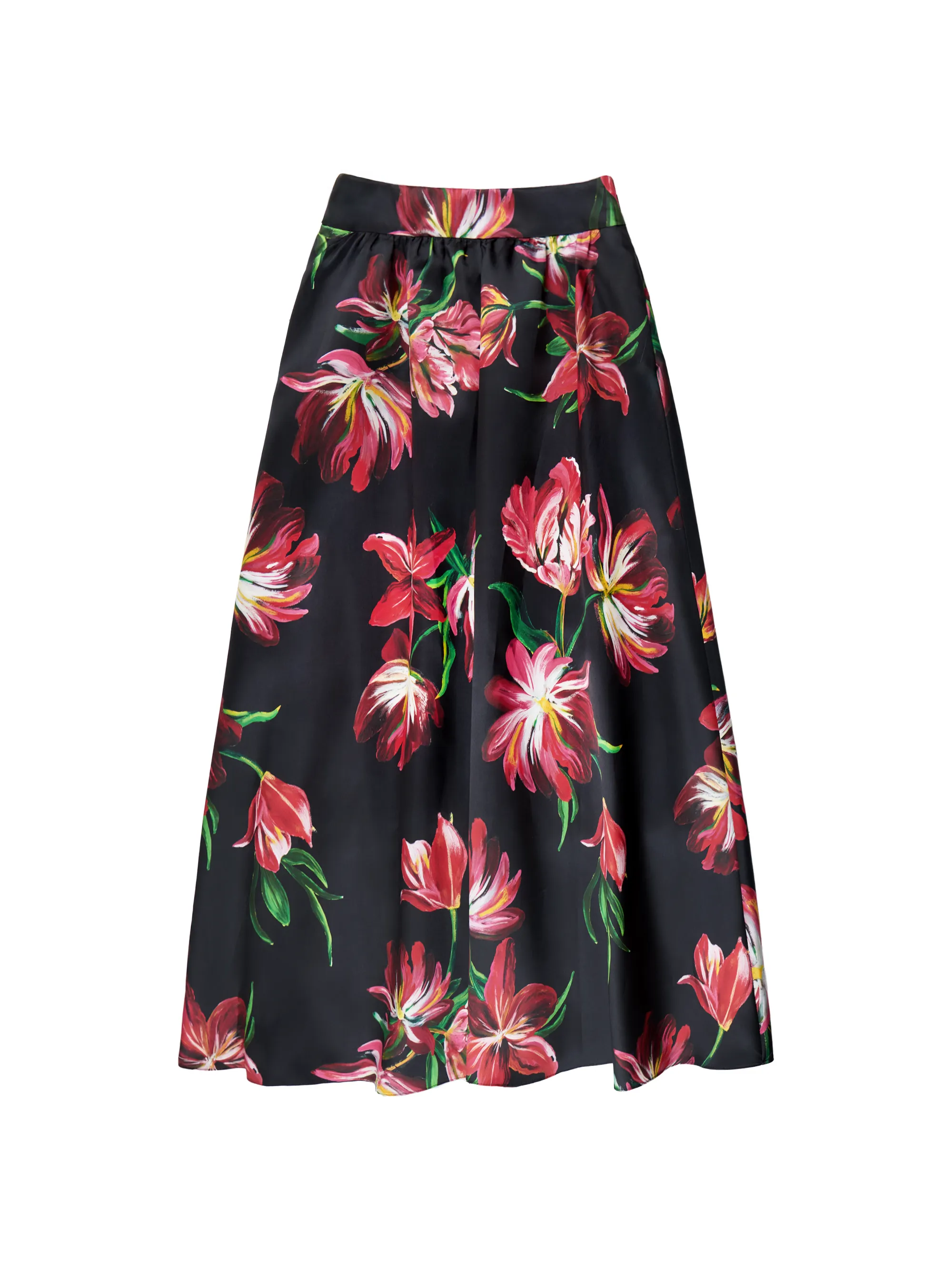 Hand Painted Tulip Full Skirt - Image 5