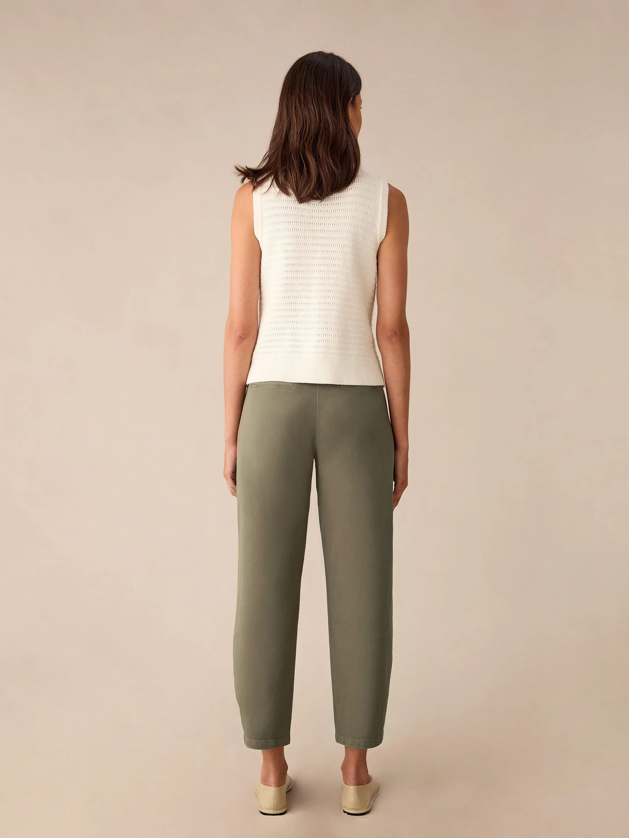 Khaki Cargo Trousers - Image 5