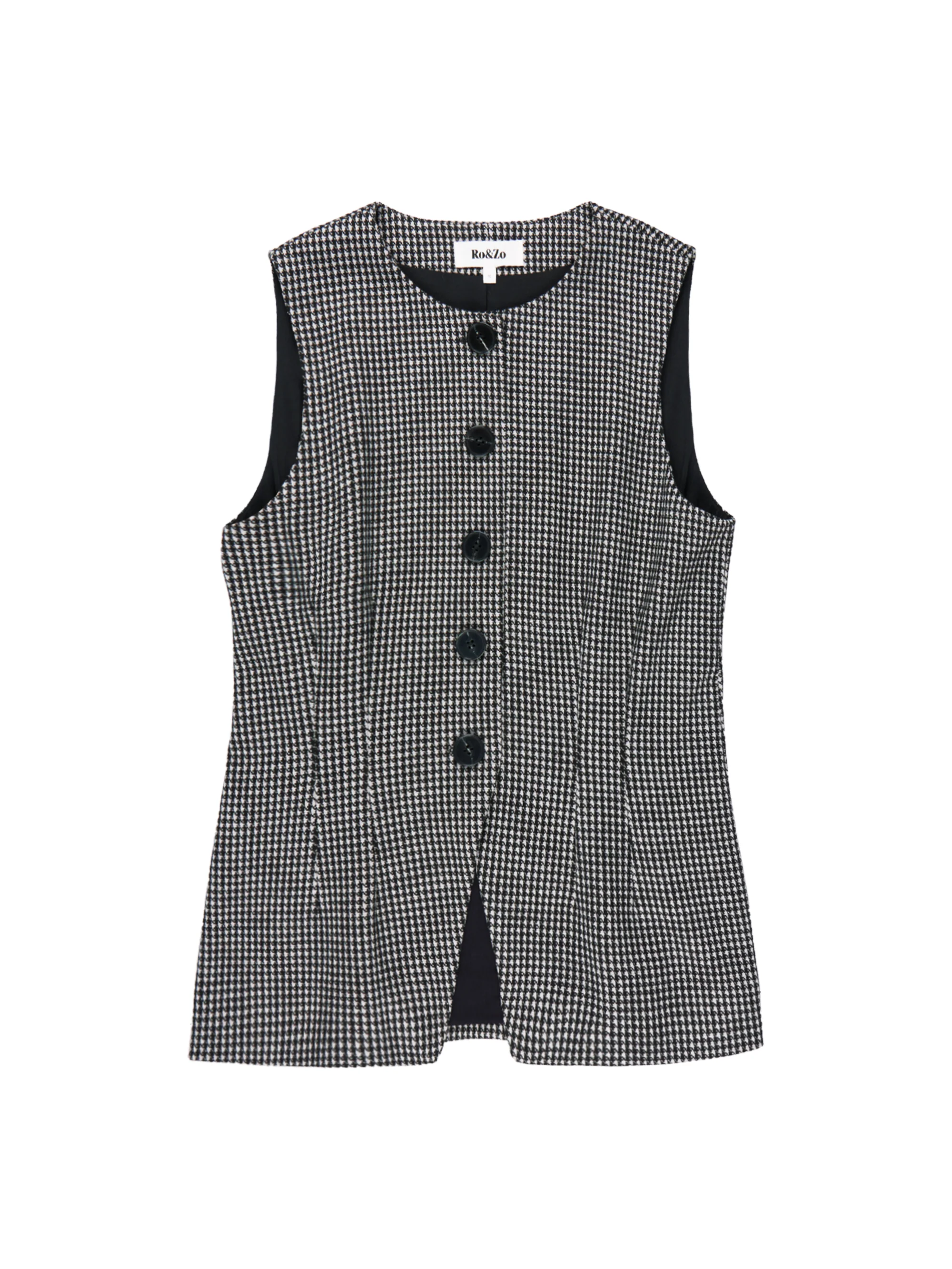 Petite Houndstooth Waistcoat - Image 6
