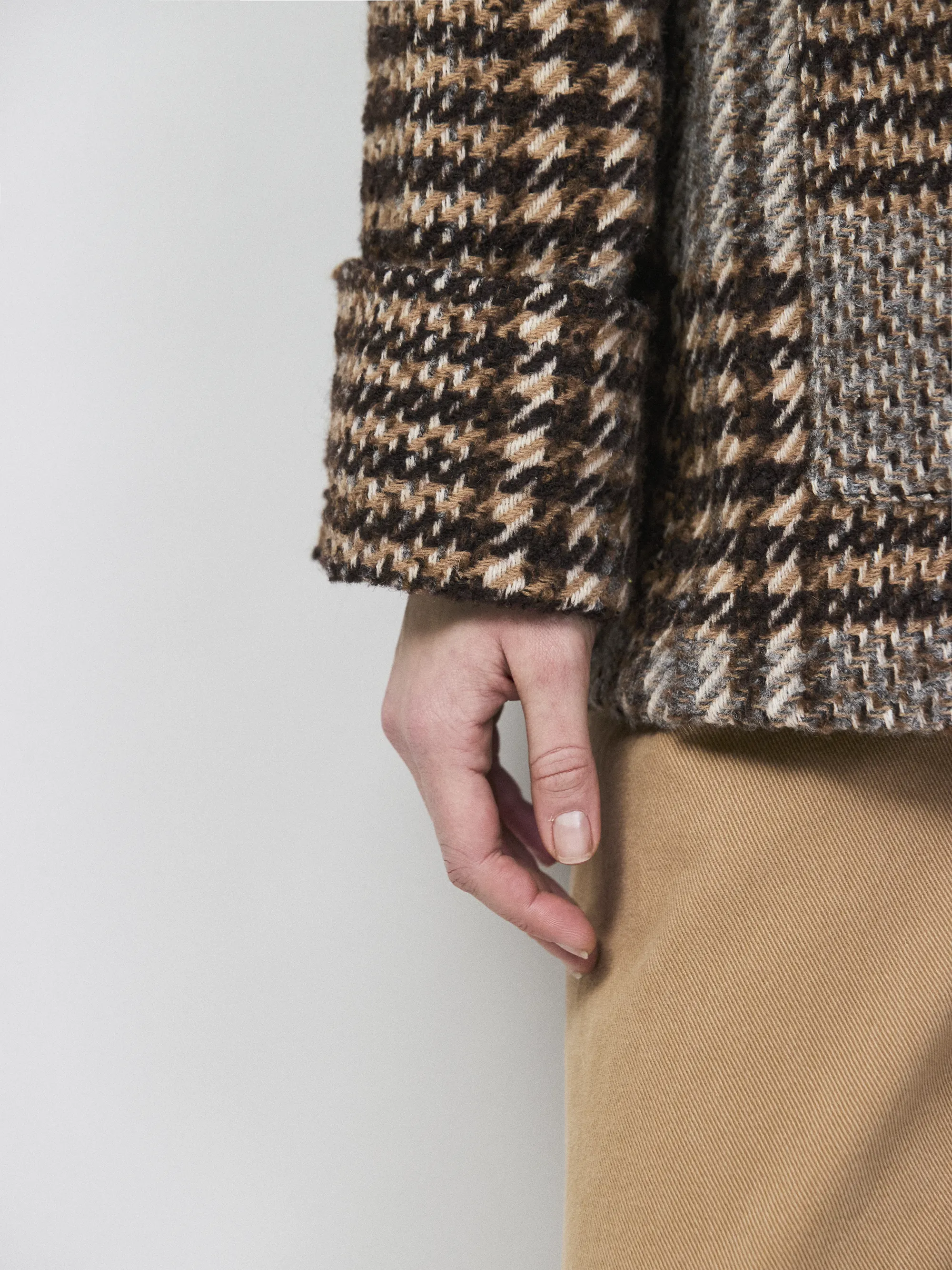 Petite Heritage Check Belted Jacket - Image 6