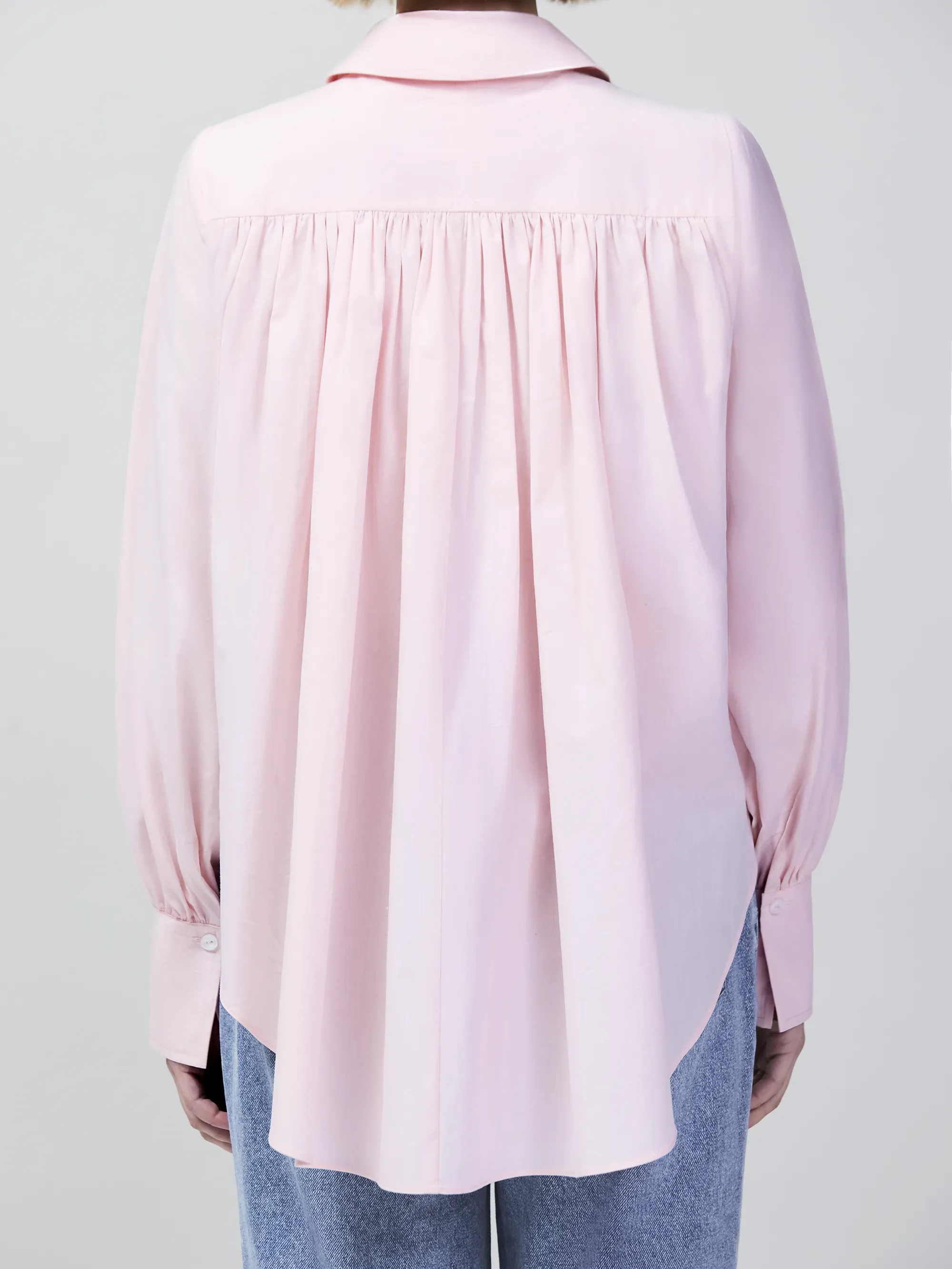 Pink Hi-Lo Hem Shirt - Image 5