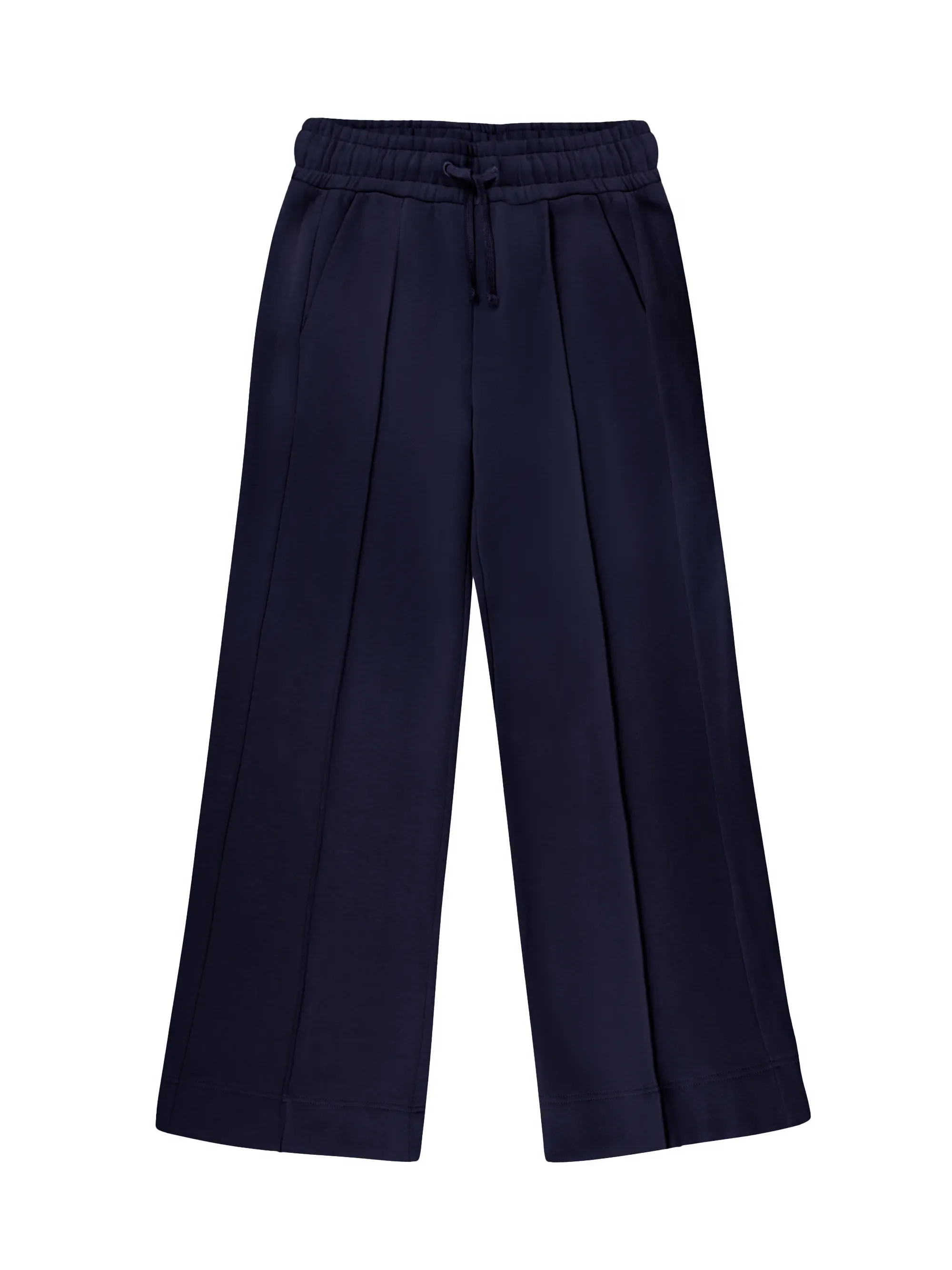 Petite Navy Wide Leg Sweatpants - Image 6
