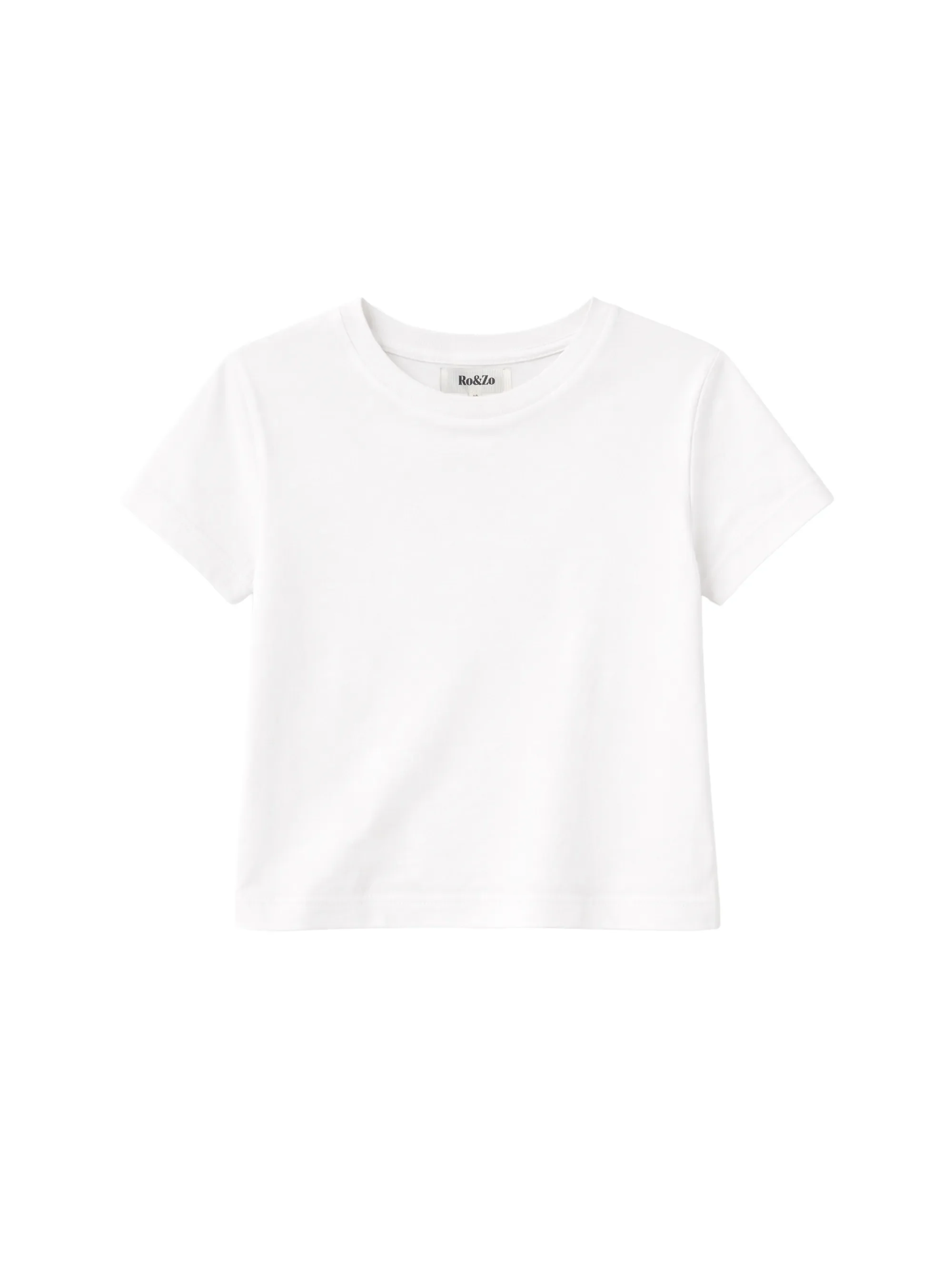 White Cotton Jersey Baby T-Shirt - Image 5